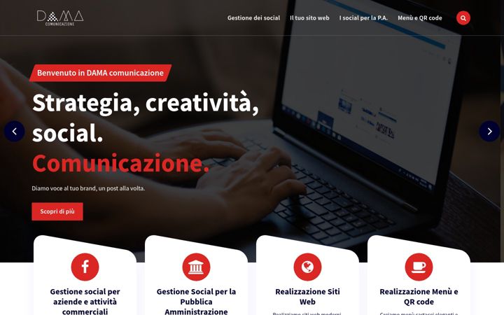 Screenshot of damacomunicazioneavellino.it