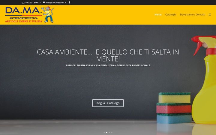 Screenshot of damadiscalari.it