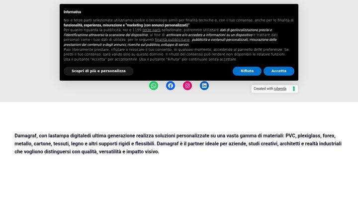 Screenshot of damagraf.com