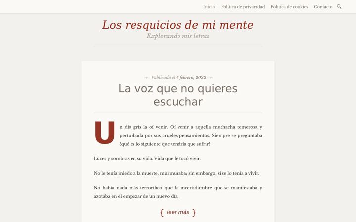 Screenshot di damanuit.es