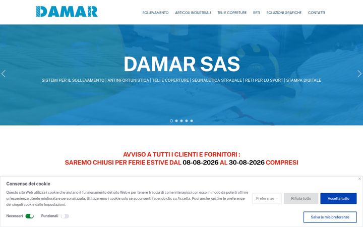 Screenshot of damaritalia.com