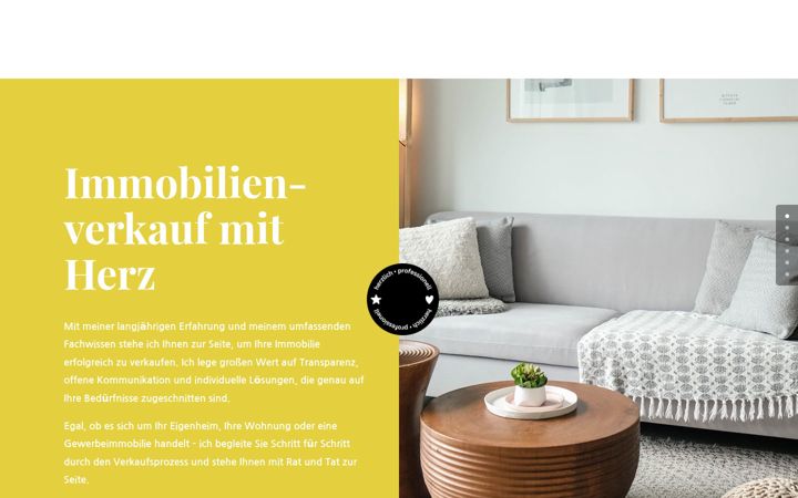 Screenshot of damaschke-immobilien.de