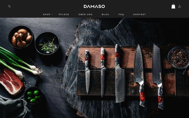 Screenshot of damaso.de