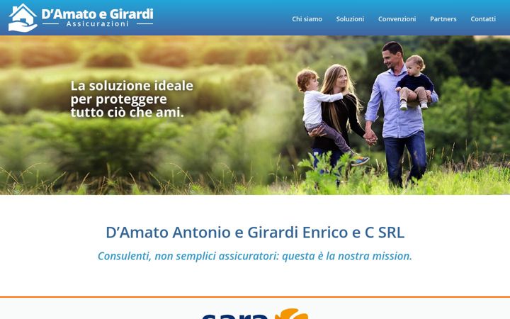Screenshot of damatoegirardi.it