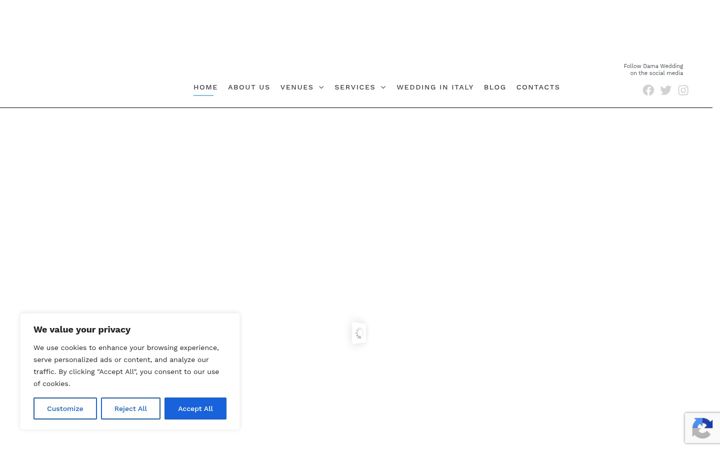 Screenshot of damawedding.it