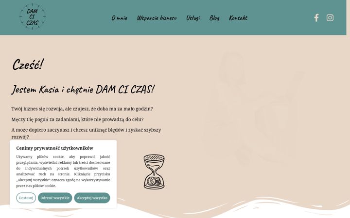 Screenshot του damciczas.pl