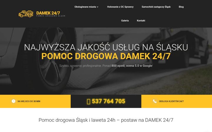 Screenshot του damek24.pl