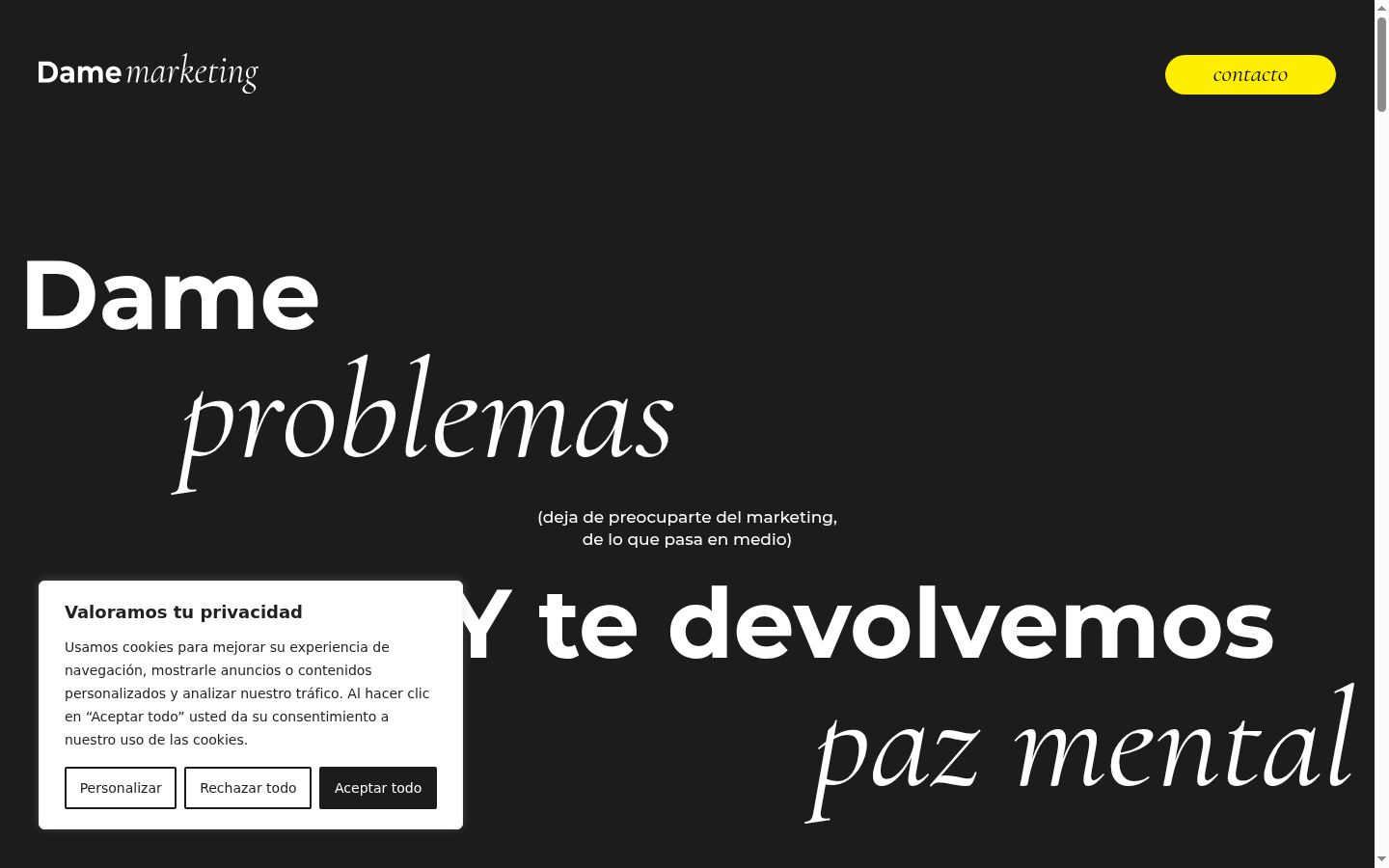 Sutikimo reklamjuostės, rodytos prieš bet kokią sąveiką, ekrano kopija