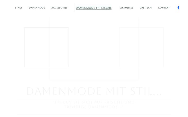 Screenshot of damenmode-fritzsche.de