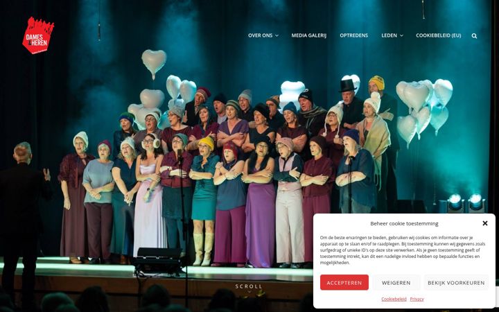 Screenshot of damesenheren.be