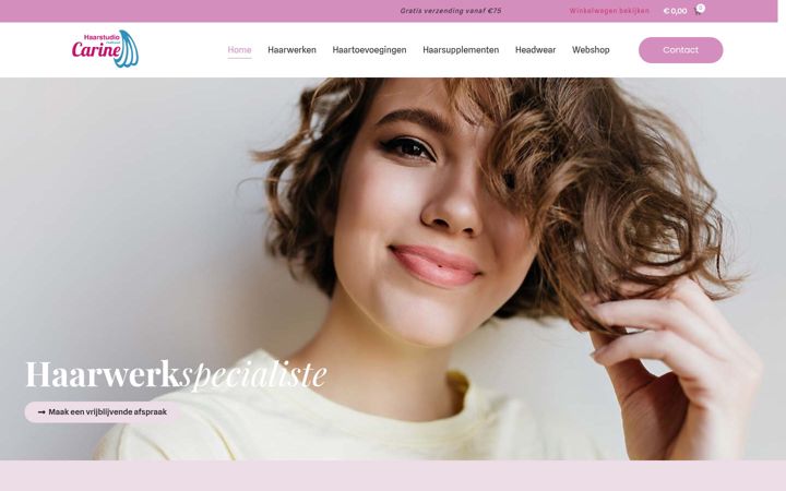 Screenshot of damespruiken.com