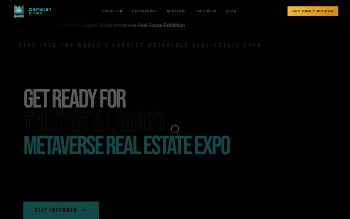 Screenshot of dameta1expo.com