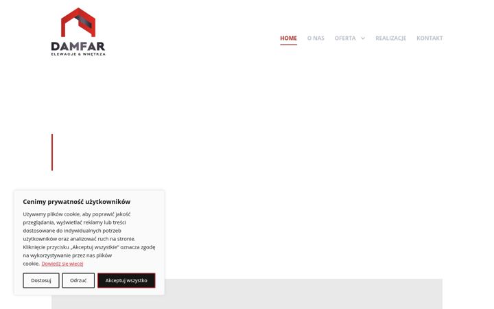 Screenshot of damfar.pl