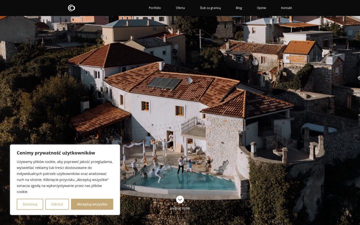 Screenshot of damianczarny.pl