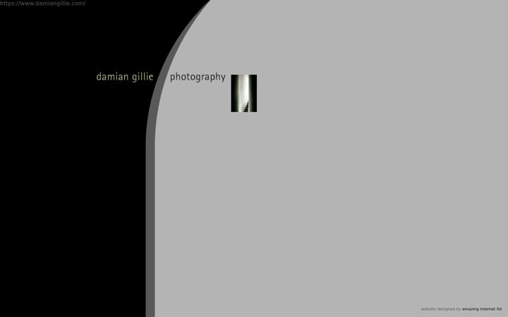 Screenshot of damiangillie.com