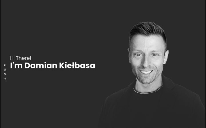 Screenshot of damiankielbasa.com