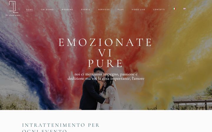 Screenshot of damianoeleonard.it