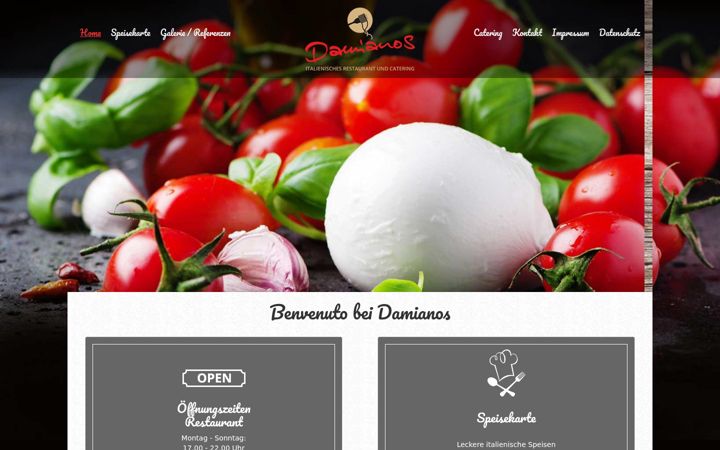 Screenshot of damianos.de