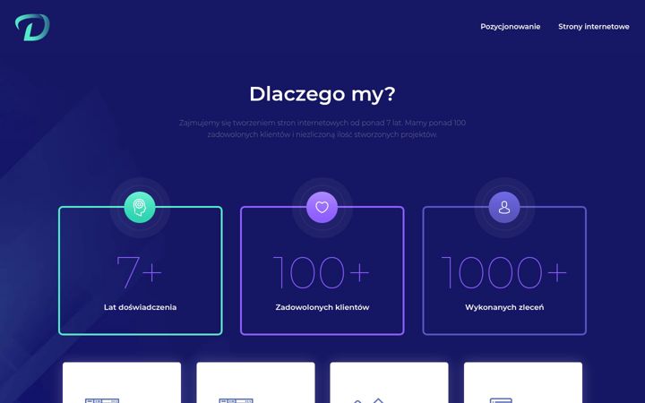 Screenshot of damiant.pl