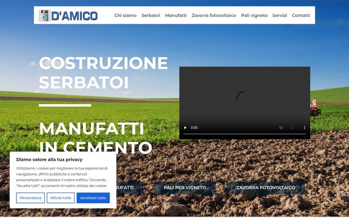 Screenshot of damicosnc.it