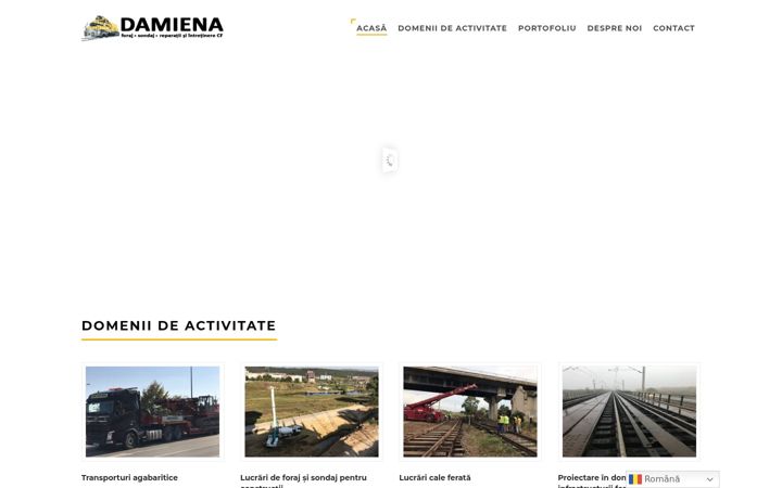 Capture d'écran de damiena.ro