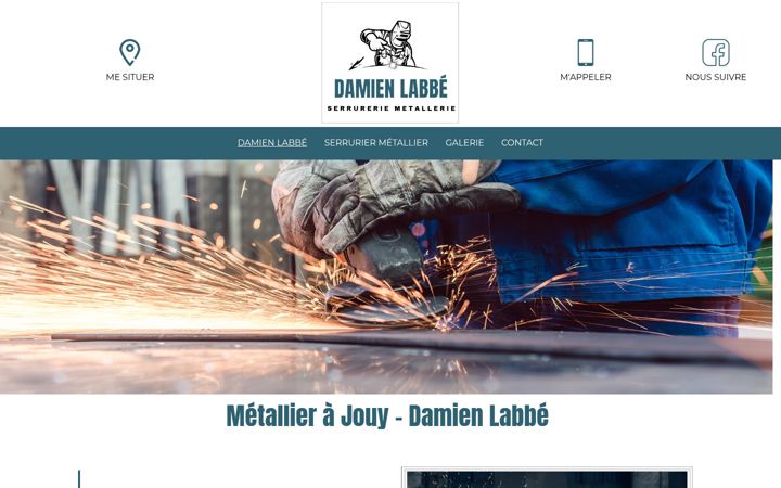 Zrzut ekranu damienlabbe-serrurerie-metallerie.fr