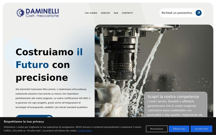 Screenshot of daminellisnc.it