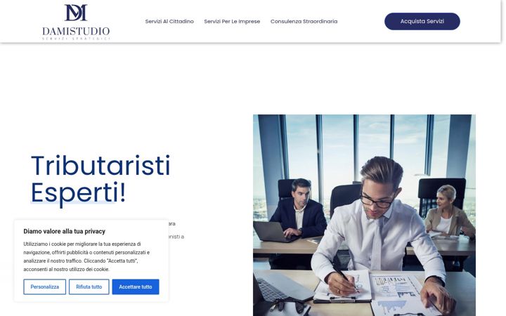 Screenshot of damistudio.it