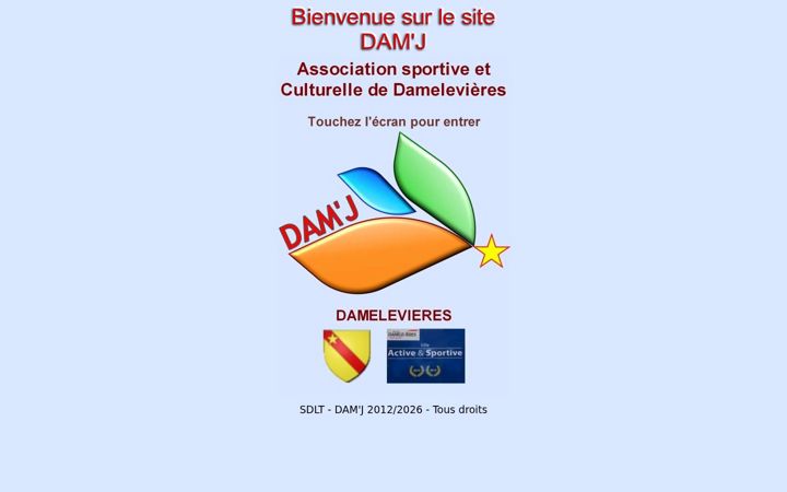 Zrzut ekranu damj-damelevieres.fr