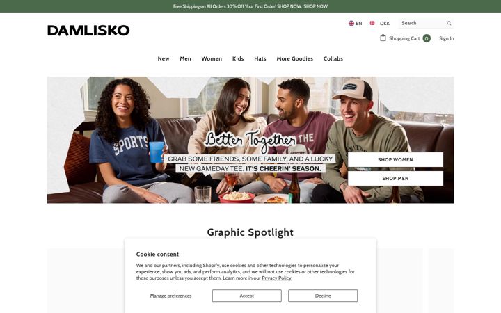 Ekraanipilt saidist damlisko.com