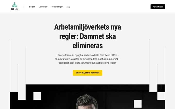 Screenshot of dammfritt.com