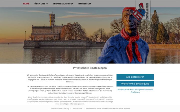 Screenshot von dammglonker.de