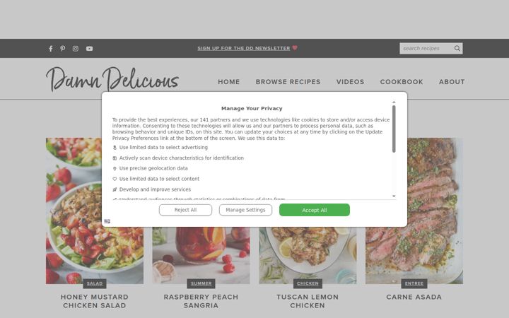 damndelicious.net