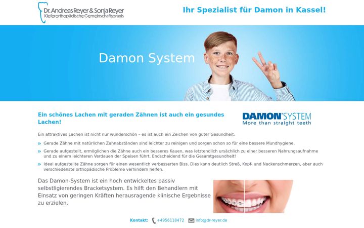 Screenshot of damon-kassel.de