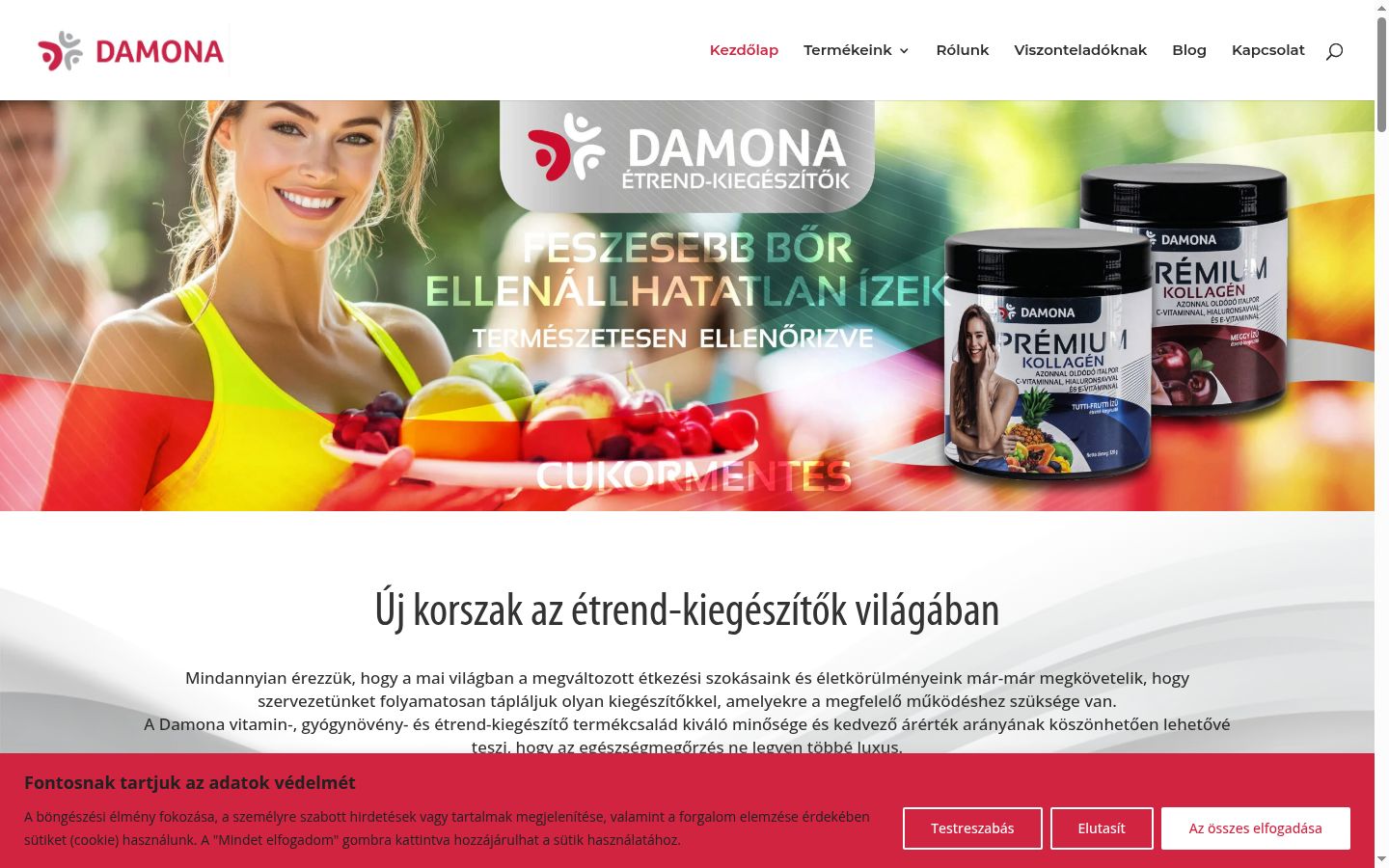 Zrzut ekranu banera zgody wyświetlanego przed jakąkolwiek interakcją