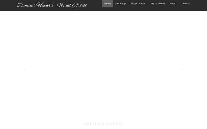 Screenshot of damondhoward.com