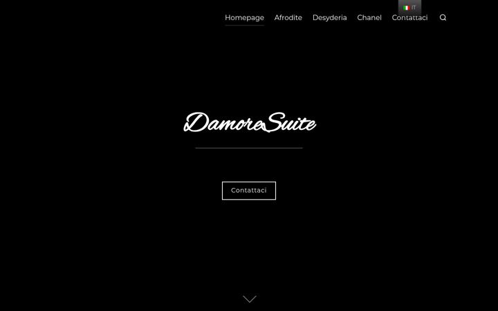 Screenshot of damoresuite.it