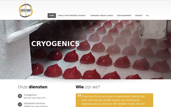 Screenshot of damtech.be