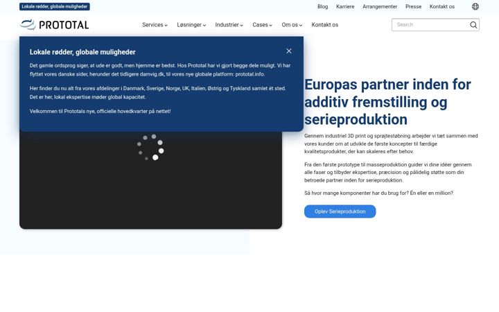 Screenshot of damvig.dk