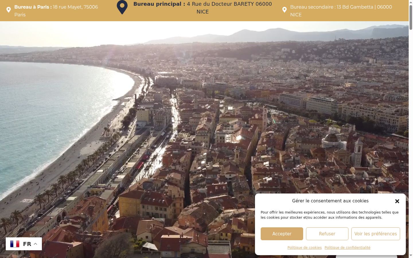 Snímka obrazovky banera súhlasu zobrazeného pred akoukoľvek interakciou