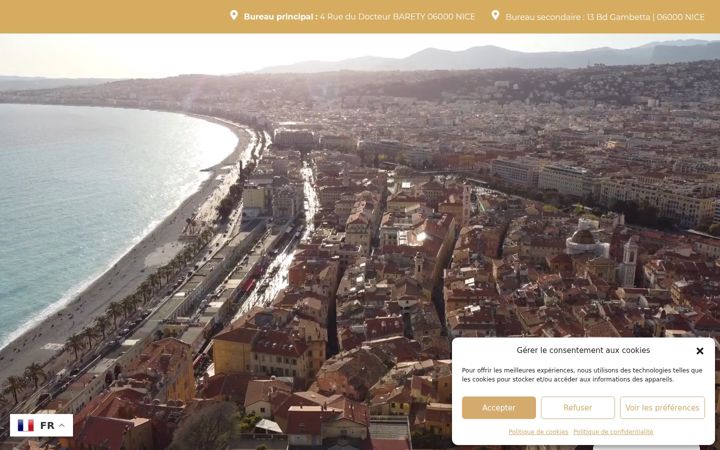 Screenshot of damy-avocats-nice.com