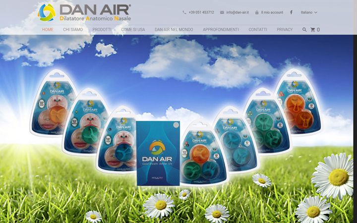 Screenshot of dan-air.it