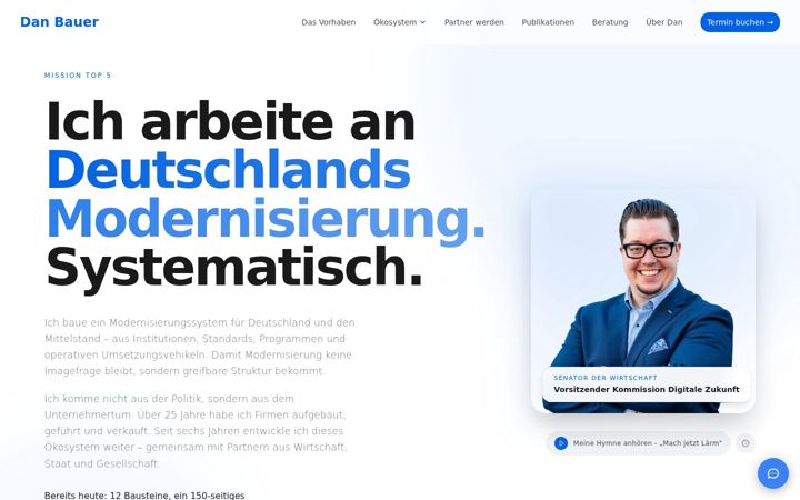 Screenshot of dan-bauer.com