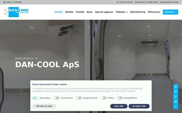 Screenshot di dan-cool.dk