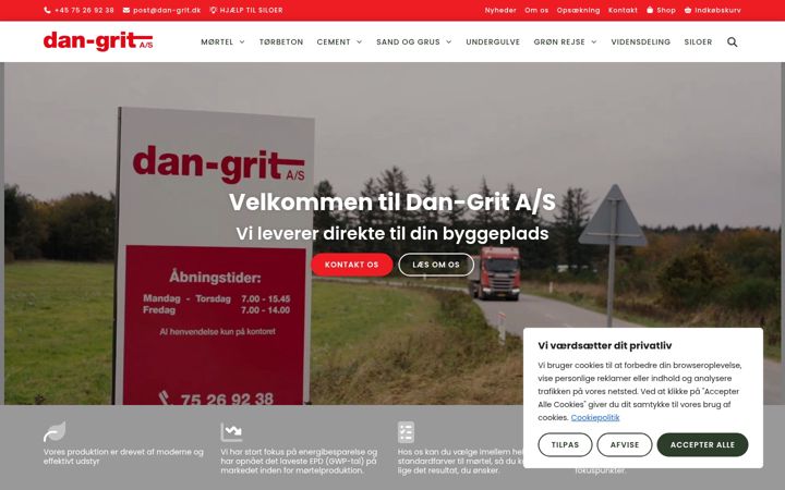 Screenshot di dan-grit.dk