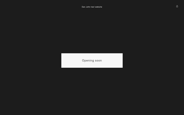 Screenshot of dan-john-test-website.myshopify.com