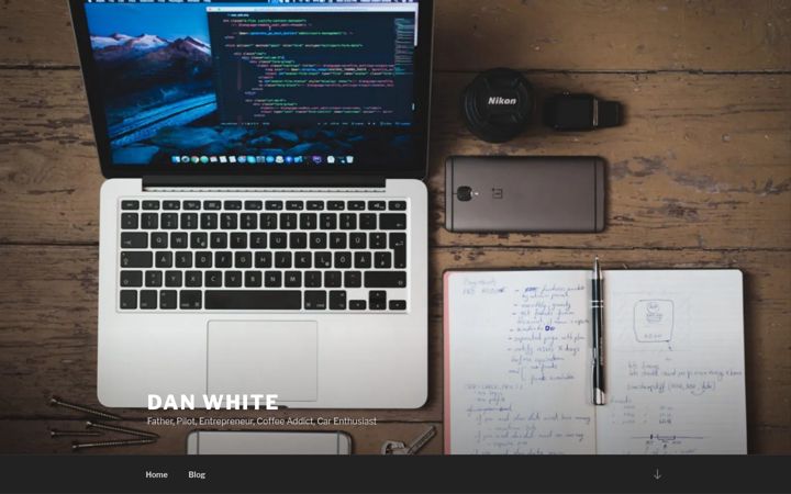 Screenshot of dan-white.net