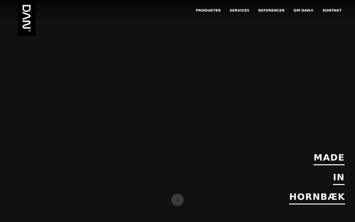 Screenshot of dan.dk