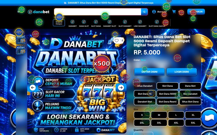 Screenshot of danabet88.com