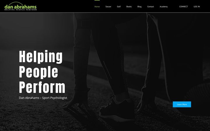 Screenshot of danabrahams.com